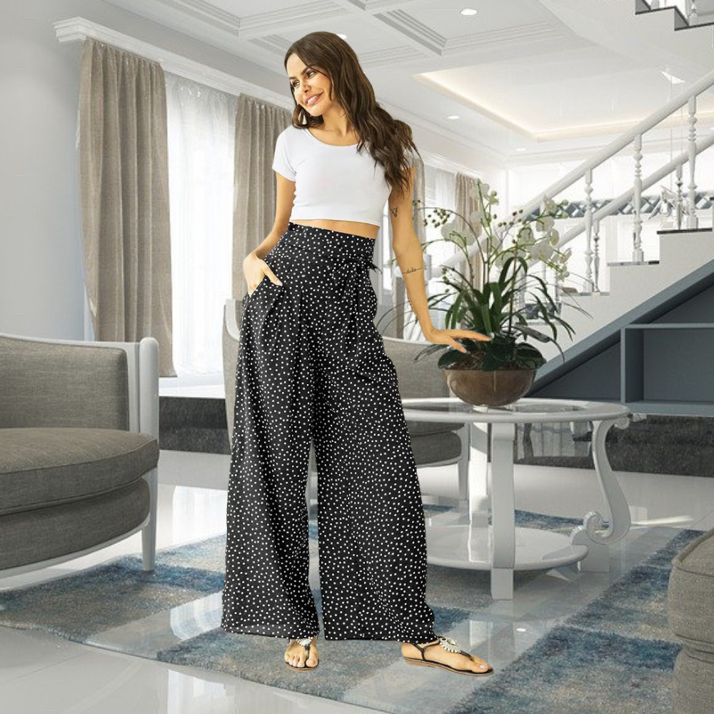“Can’t Stop Jiggin’” High Waist Polka Dot Pants