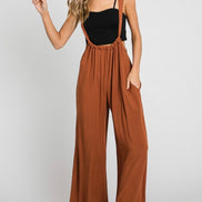 Suspender Style Jumpsuit (Available in 6 colors)