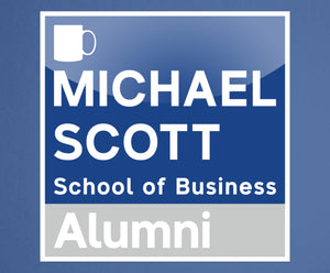 Michael Scott School of Business Alumni 3" Sticker