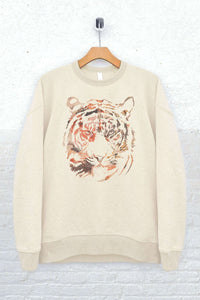 ProTrend Beige Tiger Sweatshirt