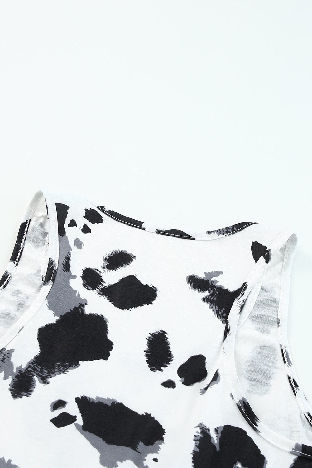 Cow print bodysuit