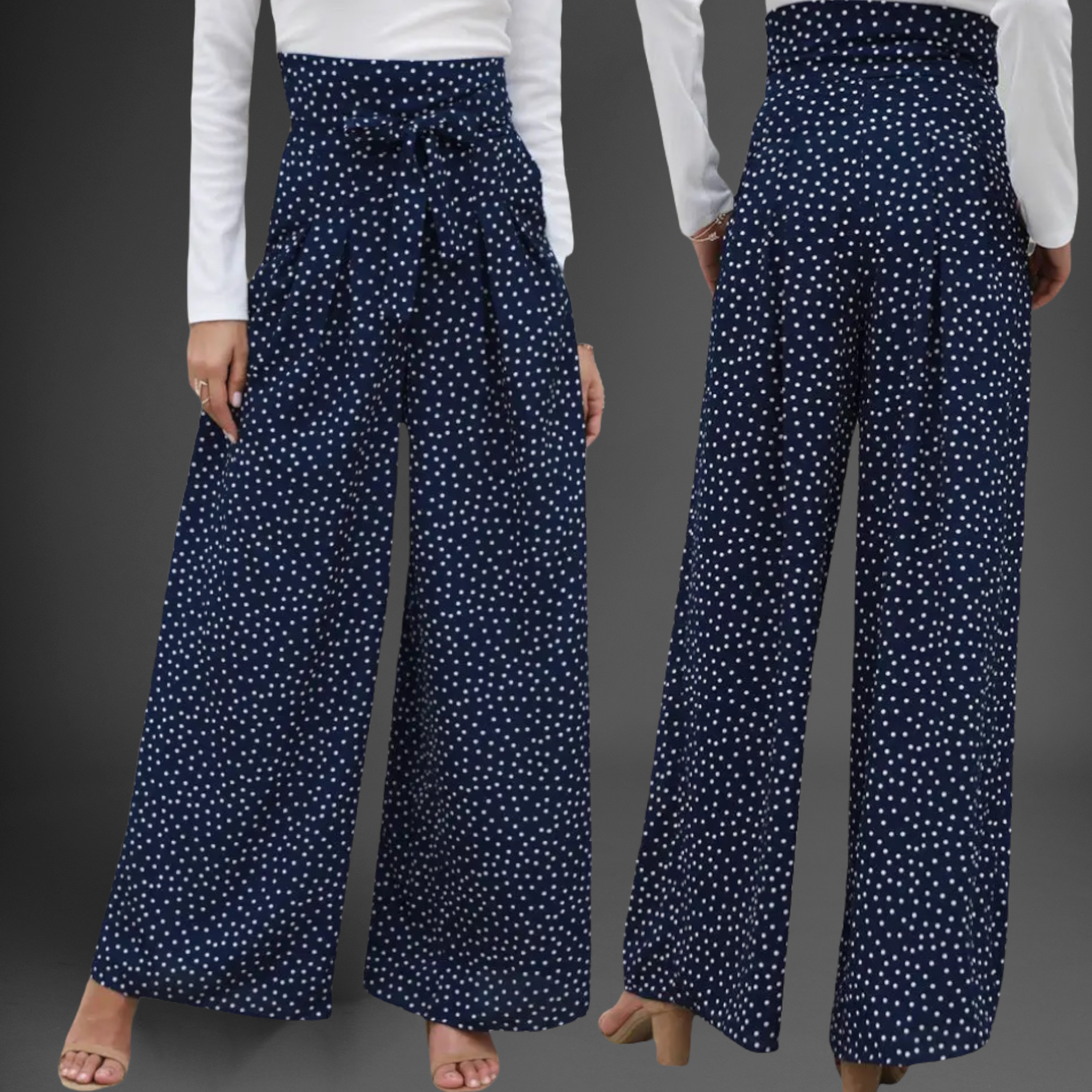 “Can’t Stop Jiggin’” High Waist Polka Dot Pants