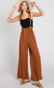 Suspender Style Jumpsuit (Available in 6 colors)