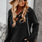 Criss Cross Front Sweater