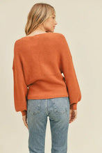 Load image into Gallery viewer, “Dilemma” Wrap Front Sweater
