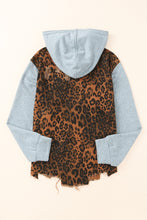 Load image into Gallery viewer, Leopard Patchwork Jacket
