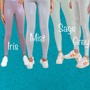 “All About That Bass” Pearlescent Holo Foil Leggings
