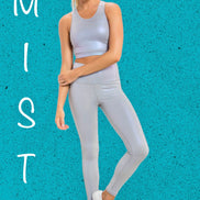 “All About That Bass” Pearlescent Holo Foil Leggings
