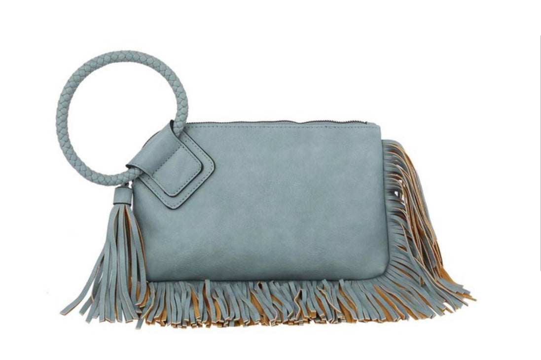 Fringe Wristlet