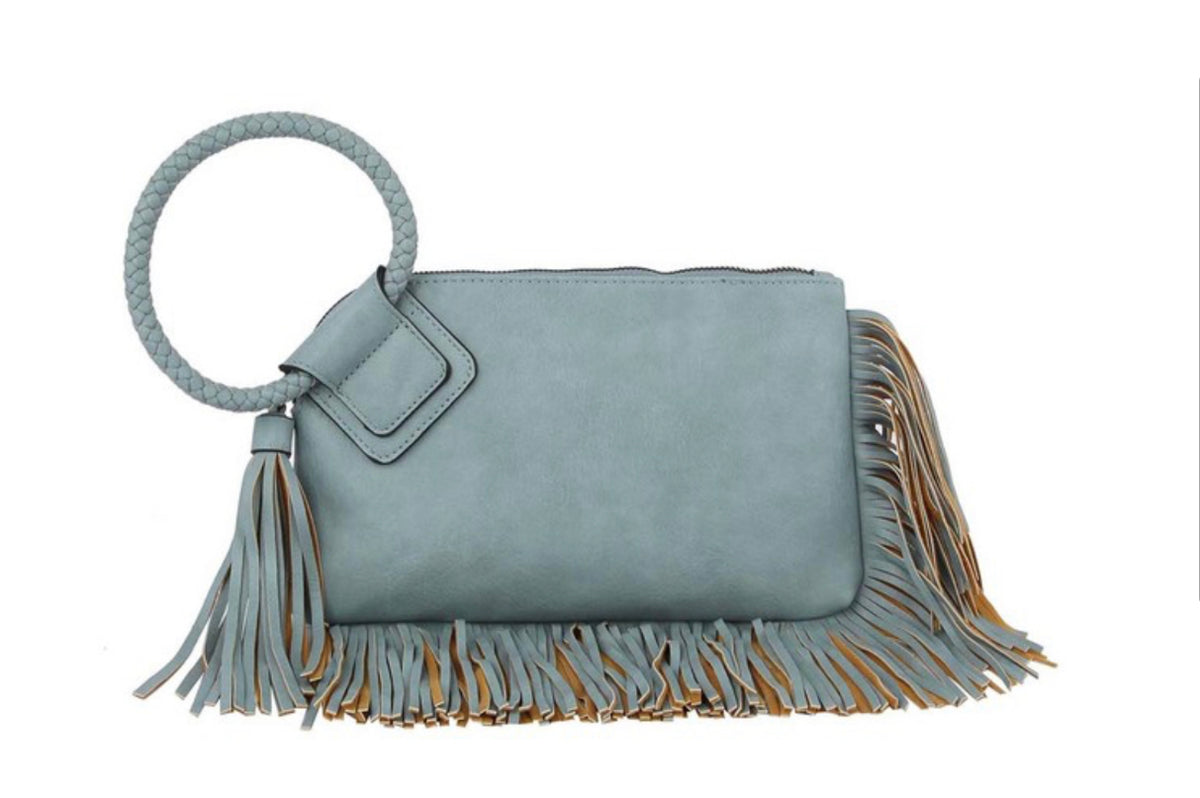 Fringe Wristlet