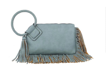 Fringe Wristlet