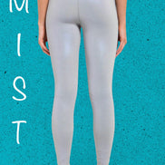 “All About That Bass” Pearlescent Holo Foil Leggings