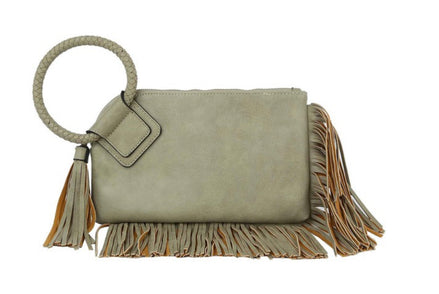Fringe Wristlet