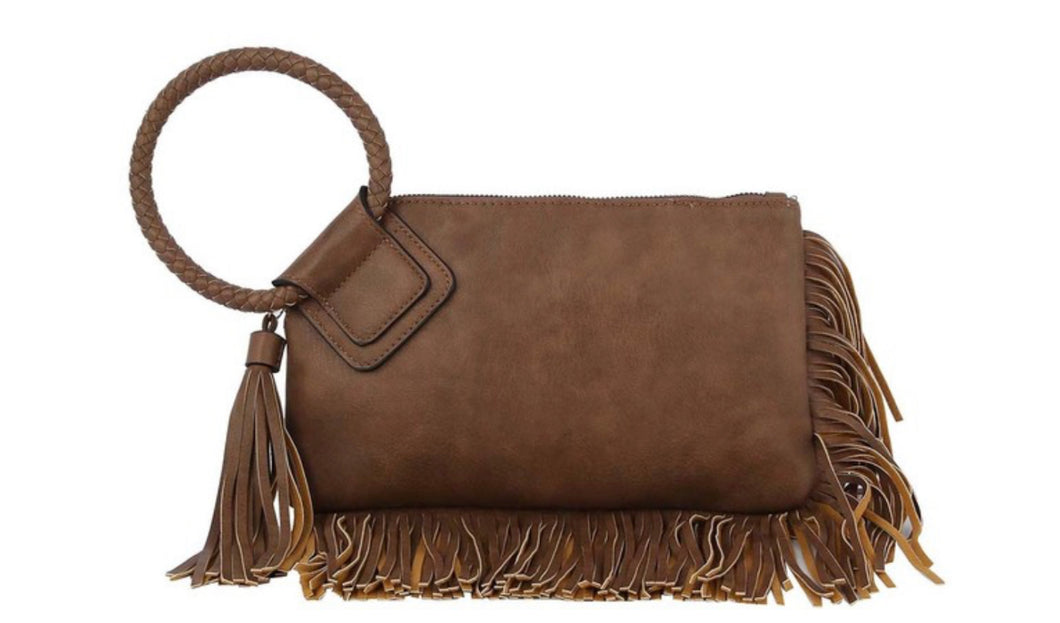 Fringe Wristlet