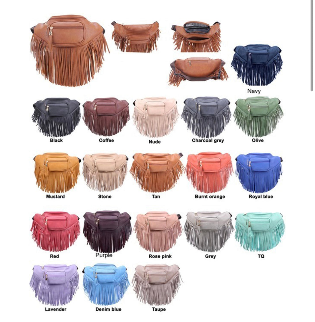 Fringe Fanny Bag