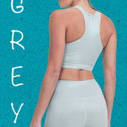“All About That Bass” Pearlescent Holo Foil Razorback Sports Bra