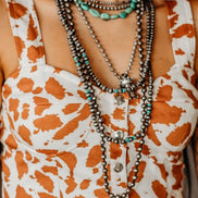 Cow Pattern Crop Top