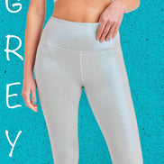 “All About That Bass” Pearlescent Holo Foil Leggings