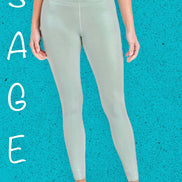 “All About That Bass” Pearlescent Holo Foil Leggings