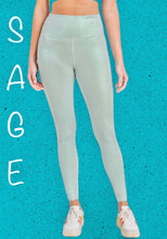 Load image into Gallery viewer, “All About That Bass” Pearlescent Holo Foil Leggings
