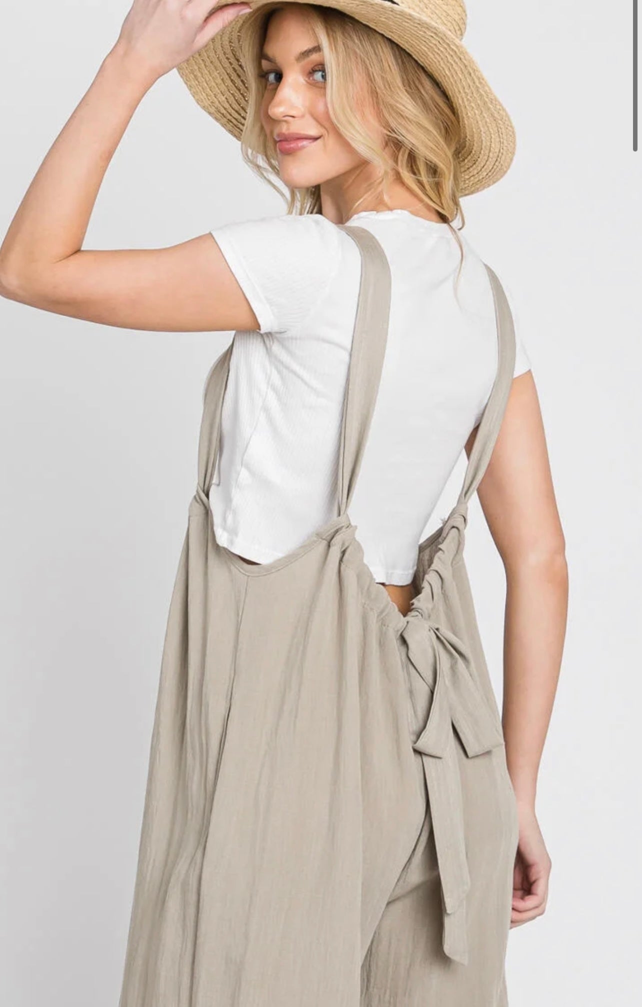 Suspender Style Jumpsuit (Available in 6 colors)