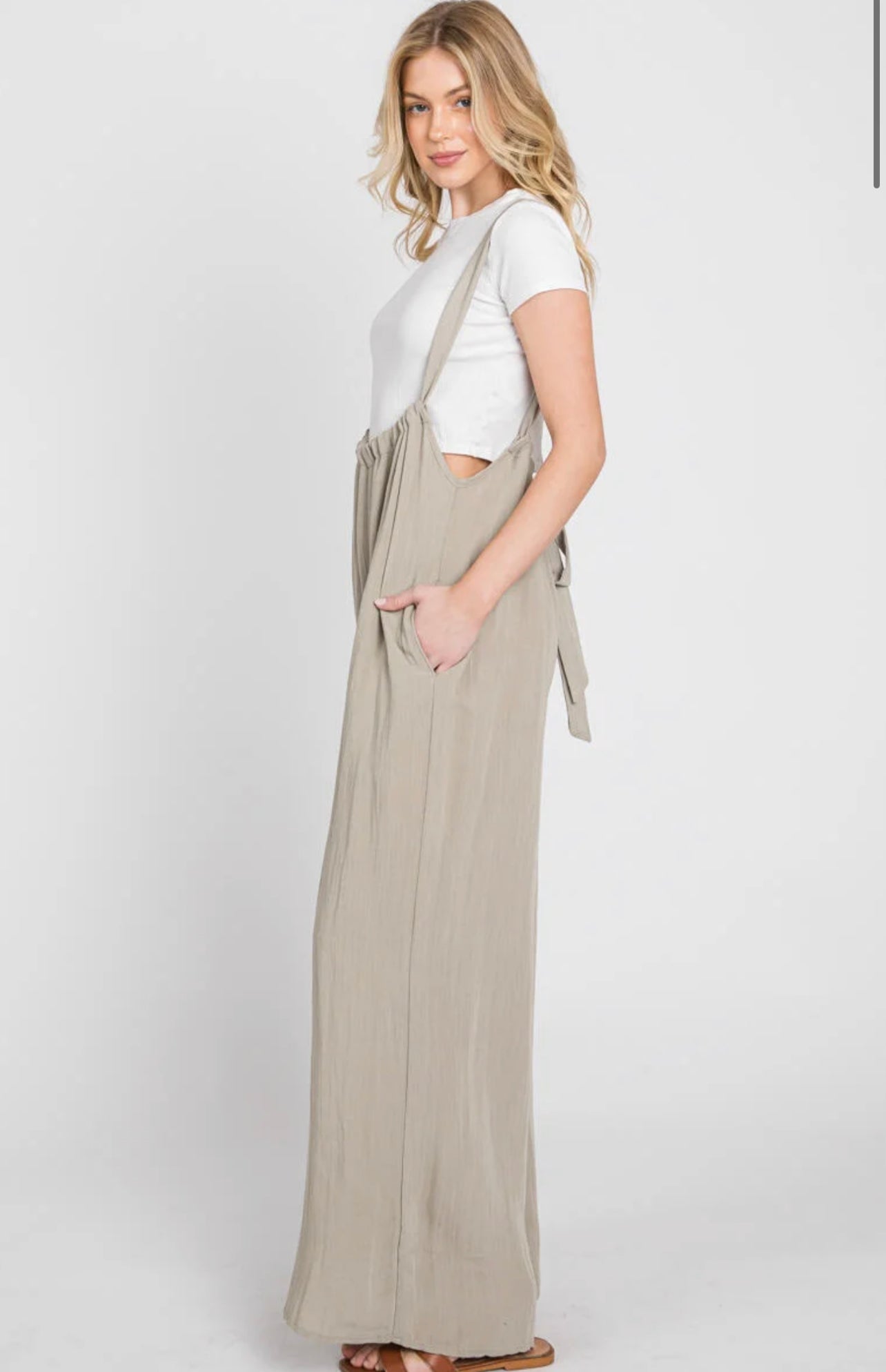 Suspender Style Jumpsuit (Available in 6 colors)