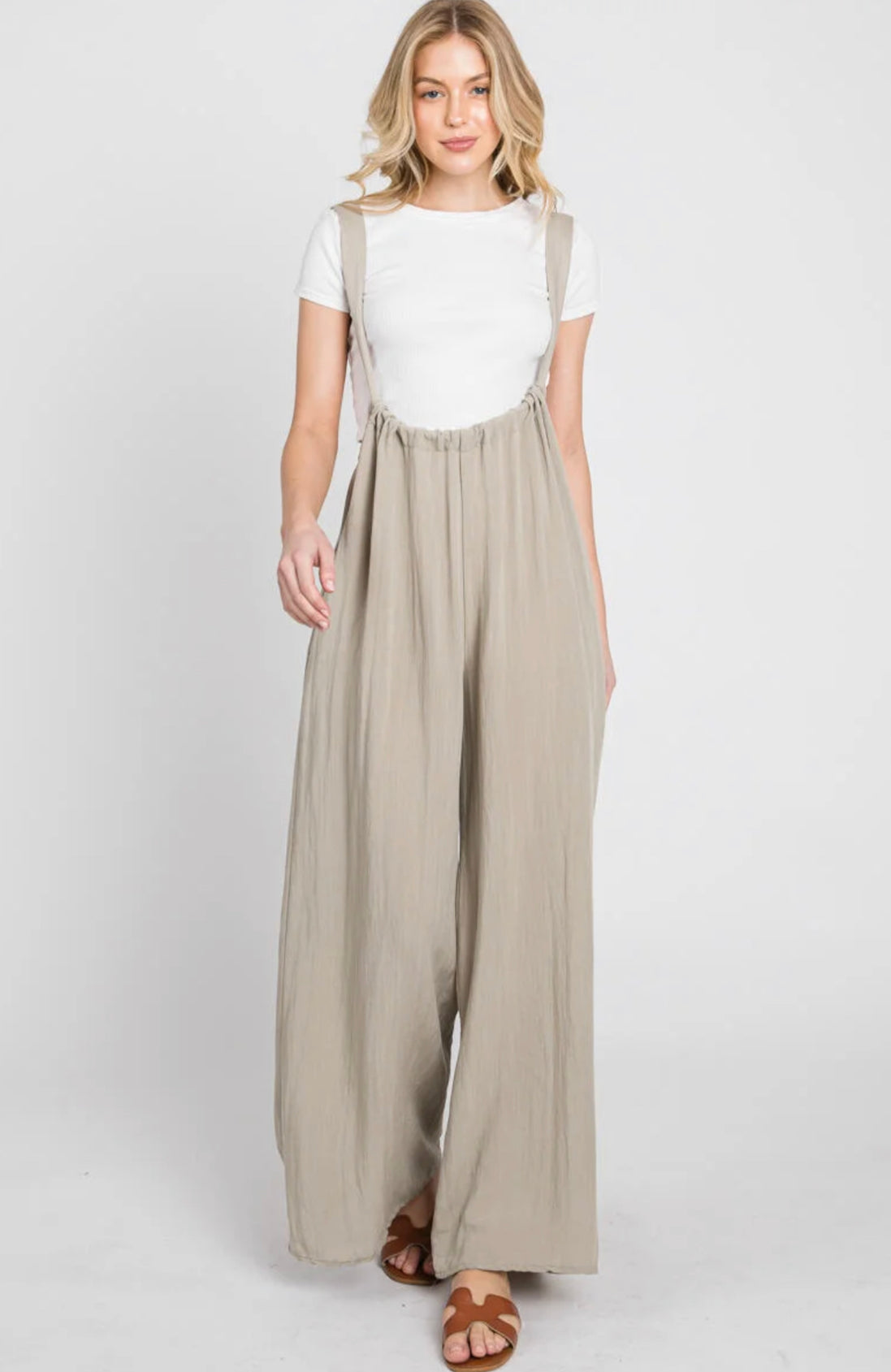 Suspender Style Jumpsuit (Available in 6 colors)
