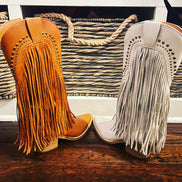She’s Gone Country Fringe Boots