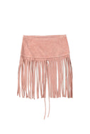 Bandeau Crop with Fringe