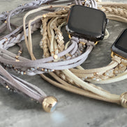 Suede Wrap Around Apple Watch Band