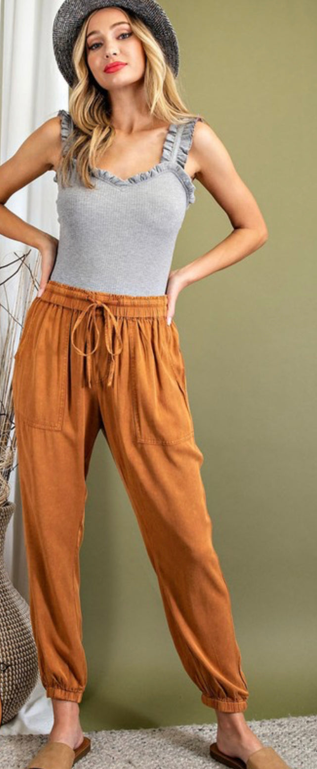 Mineral Wash Joggers