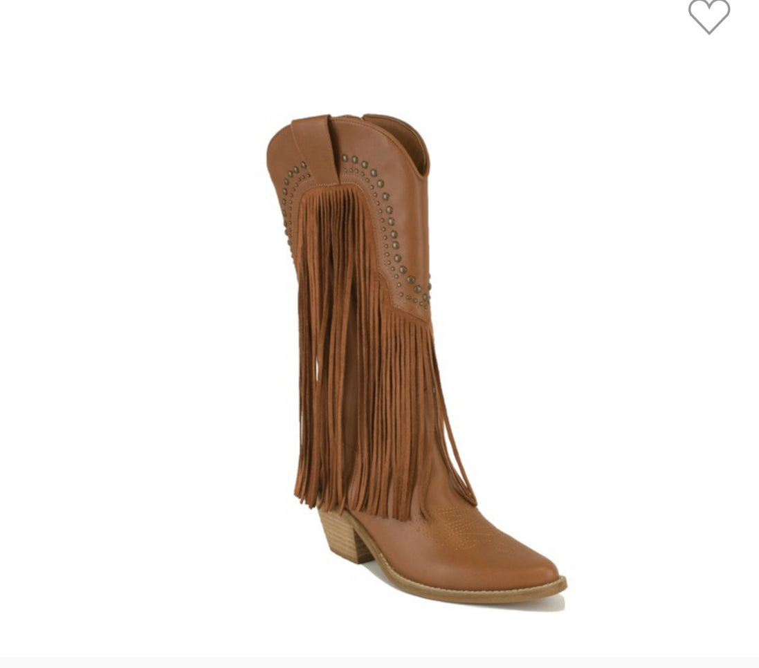 She’s Gone Country Fringe Boots
