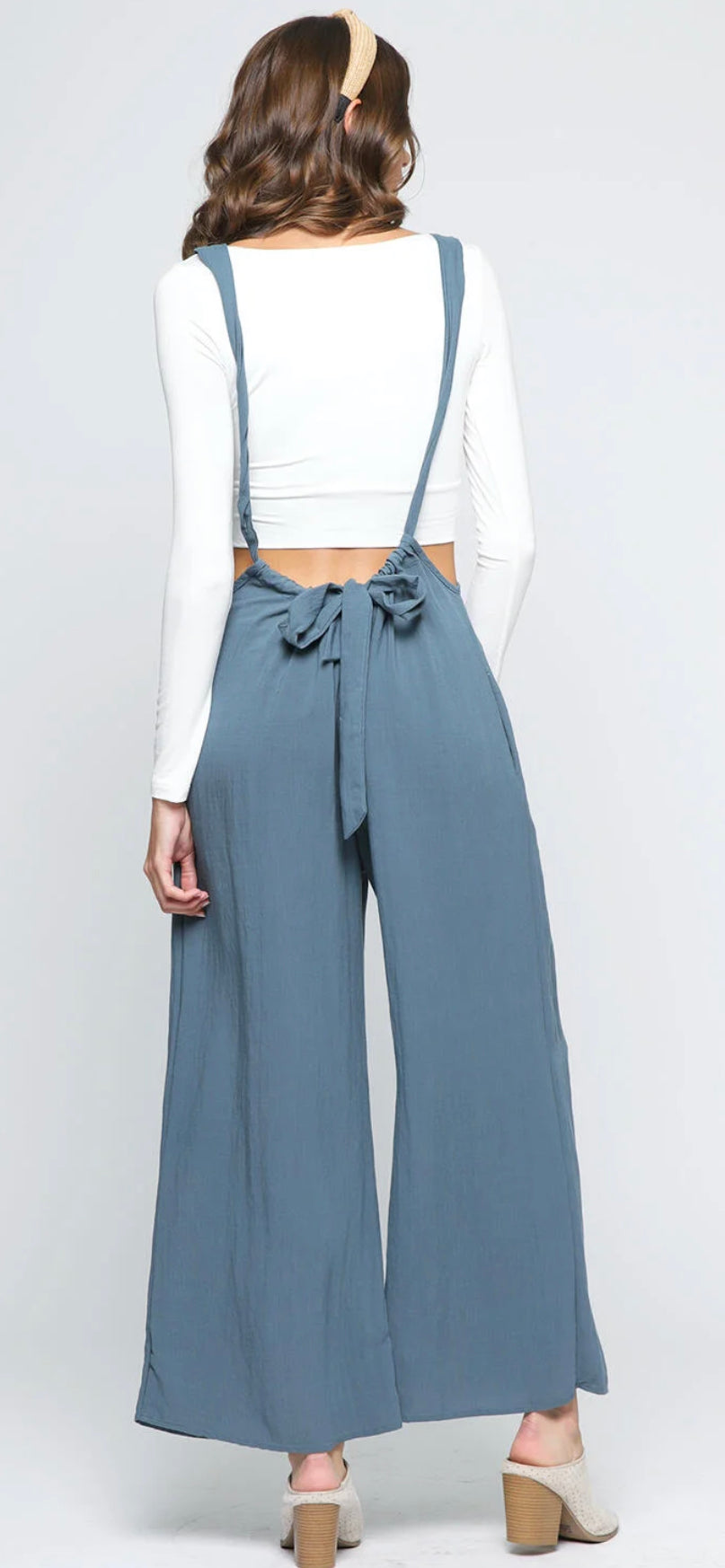 Suspender Style Jumpsuit (Available in 6 colors)