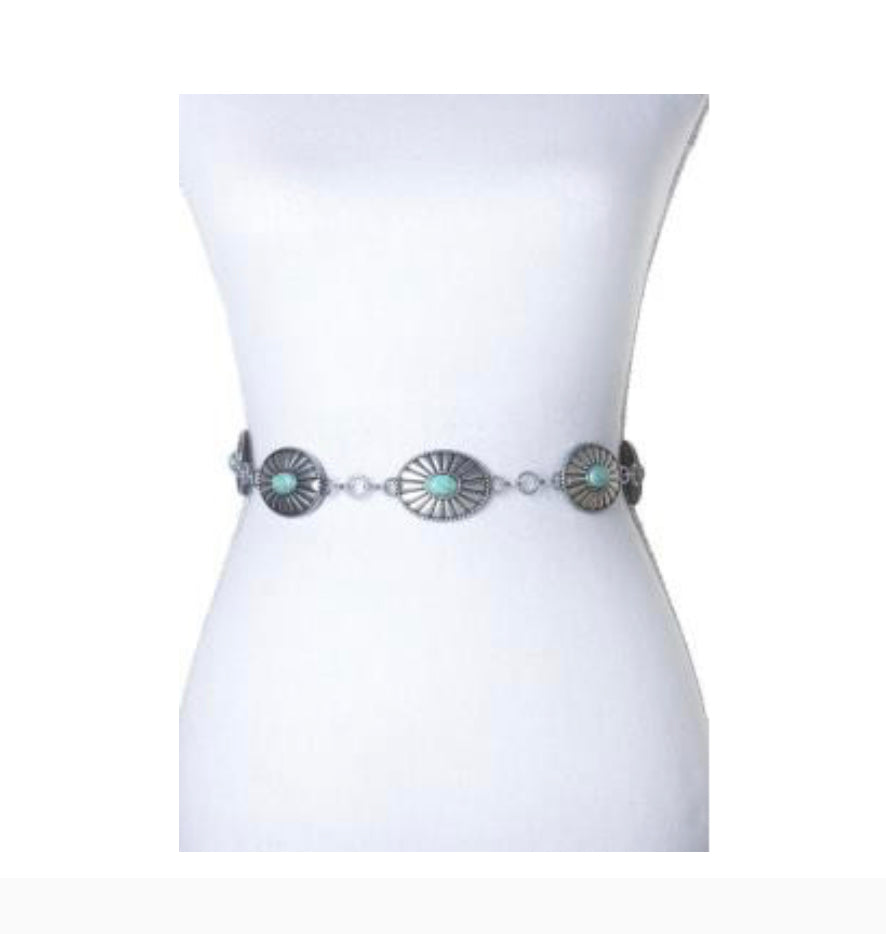 Concho Chain Belt