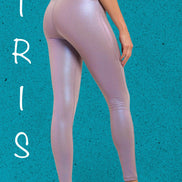 “All About That Bass” Pearlescent Holo Foil Leggings