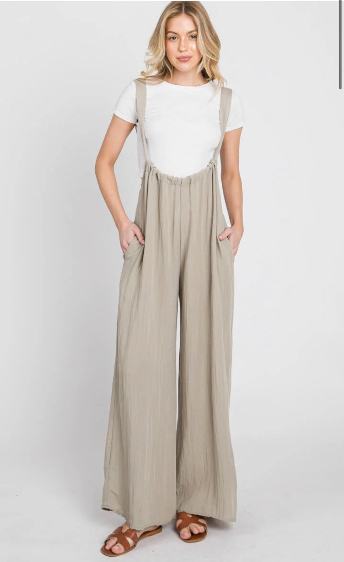 Suspender Style Jumpsuit (Available in 6 colors)